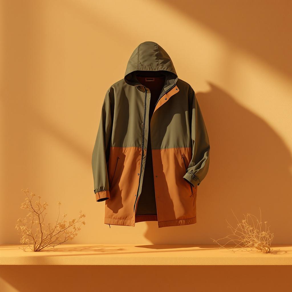 Montana Trail Blazer Raincoat — A customizable waterproof raincoat with breathable lining and reflective collar