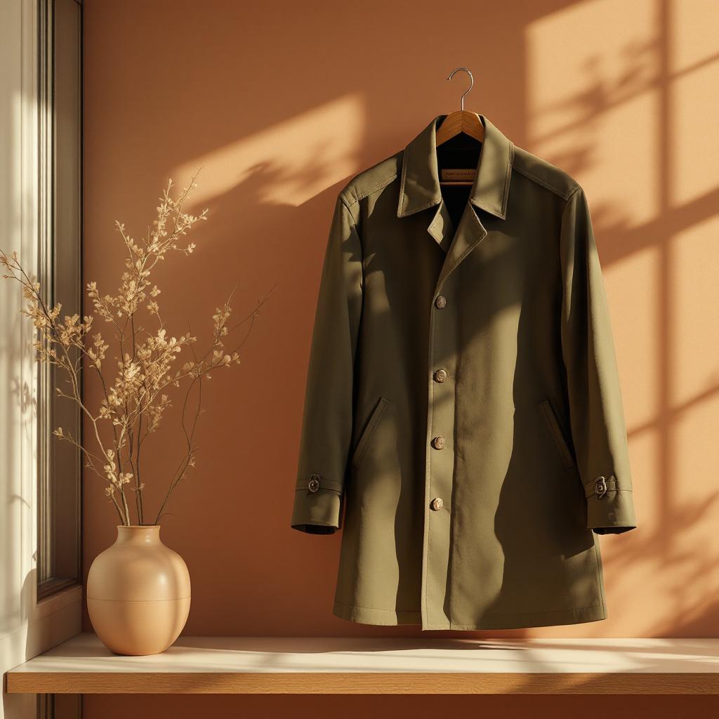 Tuscany Trail Overcoat — Stylish and customizable overcoat for pets, perfect for outdoor adventures.